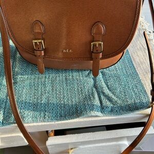 Brown Leather Crossbody Bag